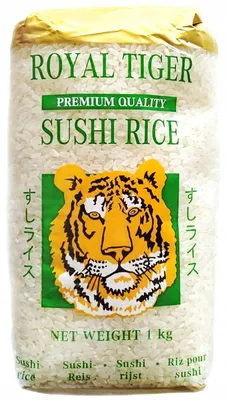 Obrázek produktu pro Royal Tiger Rýže na sushi prémiové kvality (1000g), 102801