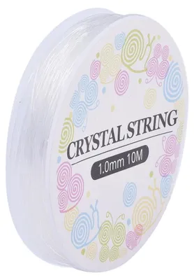 Produktbild von MIXFORM Elastischer Silikonfaden Schmuckband Perlen 1,0mm 10m