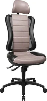 Produktbild von Topstar Bürostuhl Head Point RS, HE300 S103X grau, schwarz, schwarz Stoff