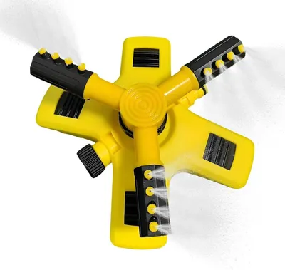 Immagine prodotto di Irrigatore per prato - Irrigatore regolabile - Sistema di irrigazione per giardino - Rotazione a 360 gradi - 22 x 19 x 10 cm - Verde