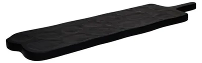 Obrázok produktu pre Pomax Capri, stolík, čierna farba, rozmer: 19,5 x 2,3 x 72 cm