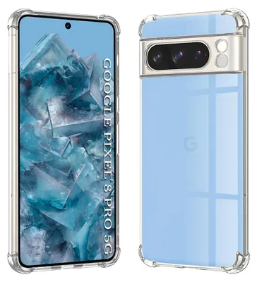 Produktbild von Techsuit Shockproof Back Cover Hülle für Google Pixel 8 Pro - Transparent