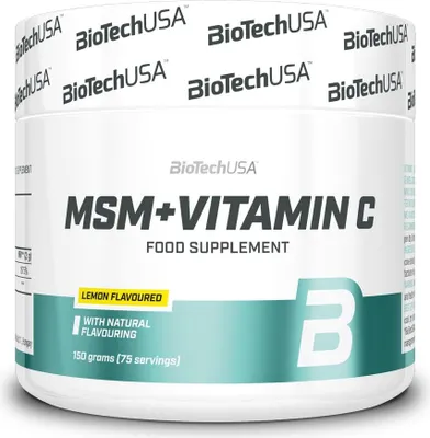 Produktbild von BioTech MSM + Vitamin C - 150g