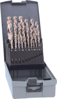 Obrázek produktu pro Kazeta vrtáků Alpen Pro KP 25 twist drill 25 ks 1,0-13,0 x 0,5 mm 110325100