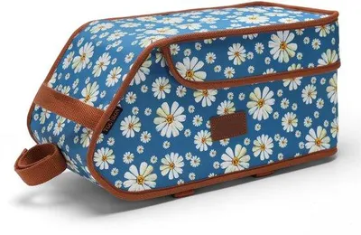Produktbild von Wasserdichte Fahrradtasche aus Canvas, Gepäckträger für Fahrräder, isolierter Kofferraum, Kühlbox