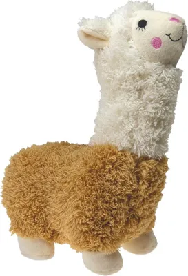 Produktbild von Karlie Alpaka Hundespielzeug Plüsch Beige 26x18x10 cm