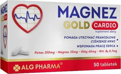 Produktbild von MAGNESIUM GOLD CARDIO Kreislaufsystem Herzdruck KALIUM 50 Tabletten