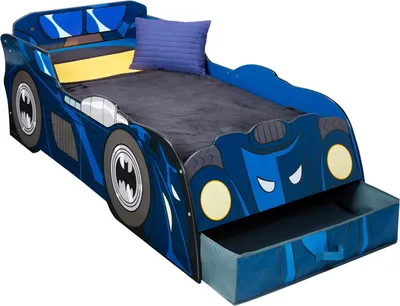 Produktbild von Moose Toys Kinderbett Batman, Abmessungen: 158 x 73 x 54 cm