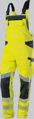 Produktbild von BP® Latzhose für Herren warngelb/anthrazit, Gr. 56/58s