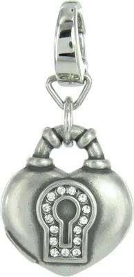 Produktbild von Fossil Damen Charms Herz Schloss Glassteine JF86782040