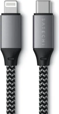 Immagine prodotto di Satechi ST-TCL10M cavo USB 0,25 m USB C USB C/Lightning Nero, Grigio