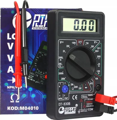 Obrázek produktu pro RIPPER Digitální LCD multimetr 10A M04010
