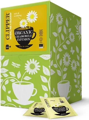 HERBATKA RUMIANKOWA FAIR TRADE BIO (250 x 1,5 g) 375 g - CLIPPER