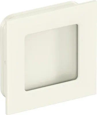 Produktbild von HEWI Schiebetürmuschel 544.60 PA 99 reinweiß glänzend quad.f.HLT L.60mm B.60mm - 544.60 99