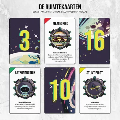 Obrázek produktu pro Kostková hra Astronaugthies - vesmírné dobrodružství s minihrami pro 2-6 hráčů