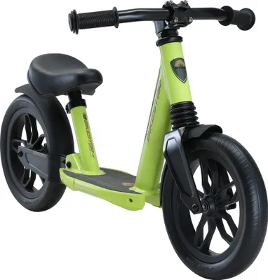 Produktbild von BIKESTAR Vollgefedertes Aluminium Kinder Laufrad ab 2-3 Jahre | 10 Zoll Lauflernrad Fully | Grün