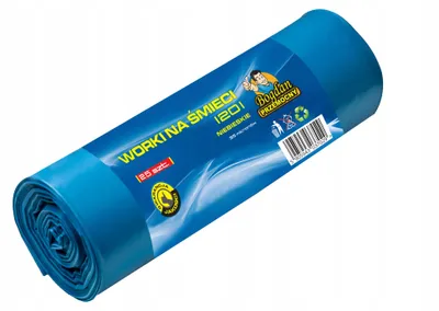 Zdjęcie produktu dla Worki na śmieci 120L 25 szt. 35 um Bogdan Przemocny
