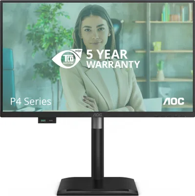 Produktbild von AOC 24P4U Computerbildschirm 60,5 cm (23.8") 1920 x 1080 Pixel Full HD Schwarz