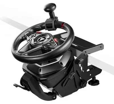 Zdjęcie produktu dla Kierownica wyścigowa T128 zestaw pedałów farming trucking PC xbox