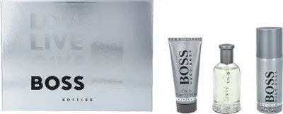 Produktbild von Edt Spray 100ml/Shower Gel 100ml/Deo Spray 150ml Hugo Boss Bottled Giftset