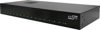 Produktbild von Exsys EX-11016 - Drinnen - AC - 12 V - Schwarz