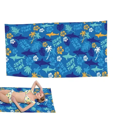Image de Serviette de plage pour adultes à séchage rapide