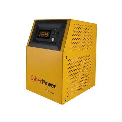 Produktbild von CyberPower CPS1000E Podwójna konwersja (Online) 1000VA 2 wyjścia AC Wieża Żółty Zasilacz bezprzerwowy (UPS) (CPS1000E)