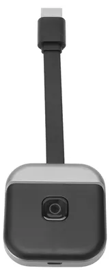 Image de Adaptateur d'affichage sans fil avec antenne, compatible 4K HD, WiFi 2,4 et 5 GHz, dongle d'affichage WiFi universel pour ordinateur portable, PC et smartphone