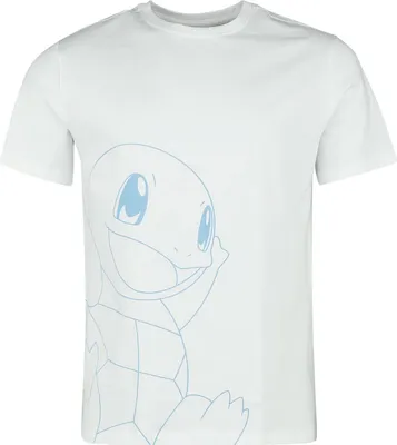 Produktbild von Pokémon T-Shirt Herren Schiggy weiß S