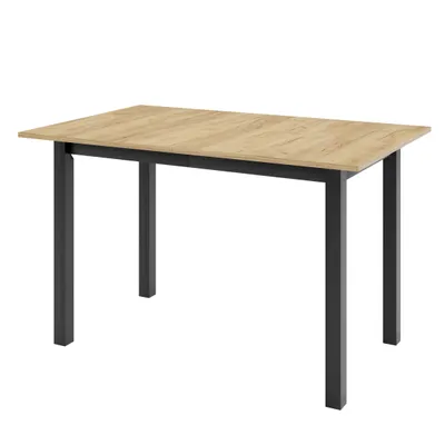 Produktbild von Masseno ESSTISCH ENZO P 125 cm - 165 cm / 80 cm x 77 cm Ausziehbar Rechtecktisch, Esszimmertisch, Küchentisch, Modern Design