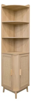 Image de Armoire - 40 x 40 x 172 cm - Armoire en bois avec étagères réglables