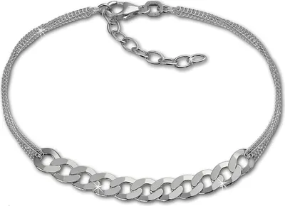 Image de SilberDream Bracelet Femme Fantaisie 925 argent poli 18cm argent SDA2148J