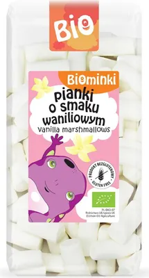 Immagine prodotto di SCHIUMINE AL GUSTO DI VANIGLIA SENZA GLUTINE100 g - BIOMINKI