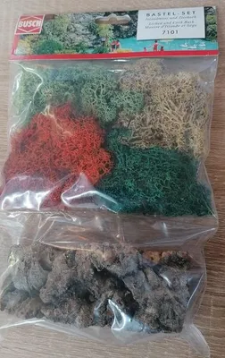 Produktbild von Busch 7101 - H0 / TT / N / Z / G / 0  Islandmoos und Zierkork - Neu