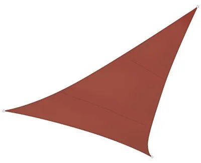 Produktbild von Dreieckiges Schattensegel 5x5x5 m - Wasserabweisendes Polyester 160 g/m² - UV-Schutz 90%