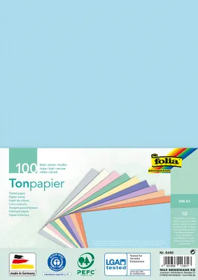 Obrázok produktu pre folia 6495 folia PASTELL farebný papier, DIN A4, 130 g/m2