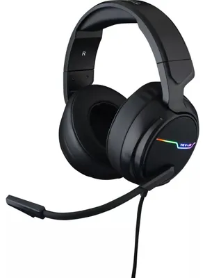 Obrázek produktu pro The G-Lab Korp Thallium, Kabel, Hraní, 20 - 20000 Hz, 315 g, Sluchátka s mikrofonem, Černá