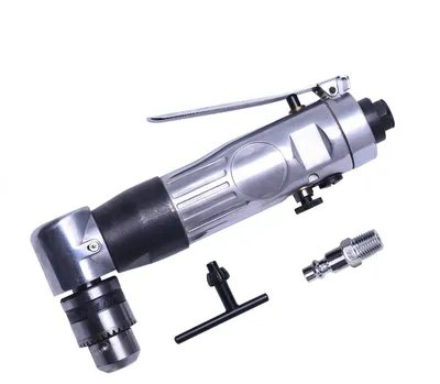 Druckluft-Winkelbohrer 1,5-10 mm, 2000 U/min, silber