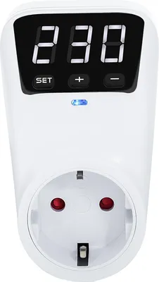 Obrázek produktu pro Zásuvka s automatickou ochranou proti přepětí AC230V Nastavitelná přepěťová a podpěťová ochrana EU zástrčka
