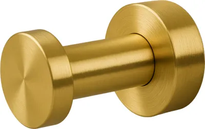 Produktbild von Balneo | Handtuchhaken Edelstahl gold | Badezimmerhaken QUBE Rostfrei | Wandhaken für Badezimmer