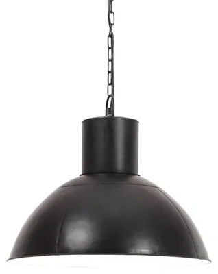 Produktbild von vidaXL Hängelampe 25 W Schwarz Rund 48 cm E27