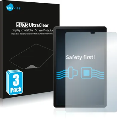 Produktbild von 3x Für Samsung Galaxy Tab S5e WiFi 2019 Schutzfolie Savvies Displayschutz Display Schutz Folie Klar Transparent