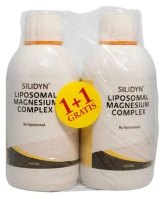 Productafbeelding van Silidyn Liposomaal Magnesium Complex Actieverpakking (2 x 250 ml)