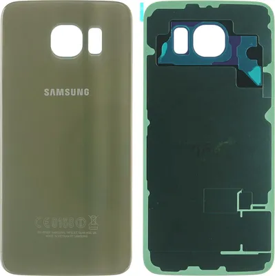 Produktbild von Gehäuse Rückseite für Samsung Galaxy S6 (SM-G920F), Gold