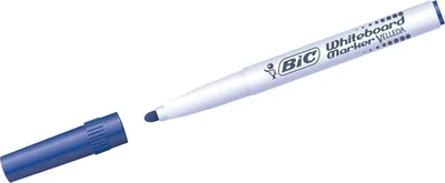 Produktbild von BIC Velleda 1741, 12 Stück(e), Blau, Rundspitze, Blau, Weiß, Kunststoff, Rund