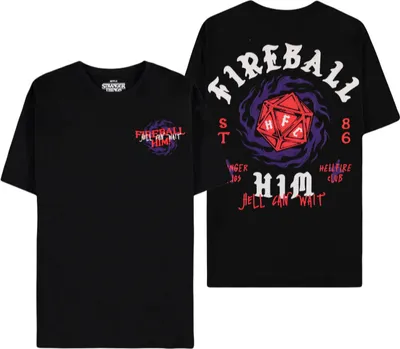 Produktbild von T-Shirt Stranger Things - Fireball Him (größe XXL)
