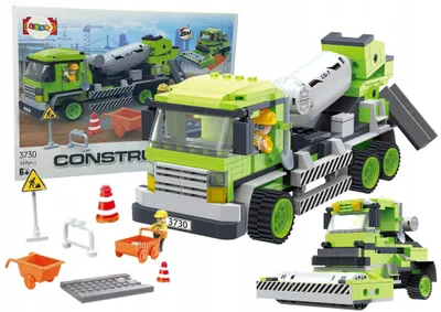 Obrázek produktu pro Velká sada kostek Betonárna Váleček 369 dílků