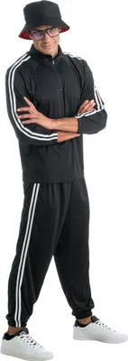 Produktbild von Trainingsanzug Rapper Rapper Hip Hop 90er Party Karneval Fasching, Groesse:M