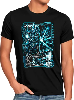 Produktbild von style3 Kame Blast Herren T-Shirt super dragon saiyan z gt