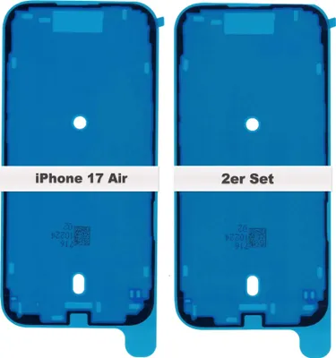 Produktbild von 2x iPhone 17 Air Rahmen Lcd Display Kleber Glue Dichtung Adhesive Wasserdichtung